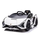 Kinderfahrzeug 2 Fahrmodi SIAN SUV-Auto-Spielzeug Elektroauto mit Fernbedienung extra breiten Reifen Musik(MP3/USB) Lich