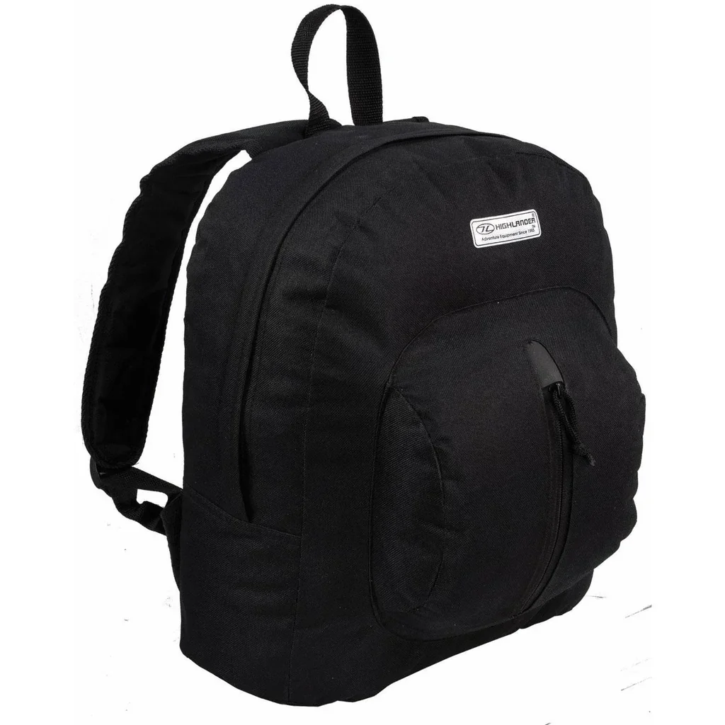 Edinburgh Rucksack Schwarz