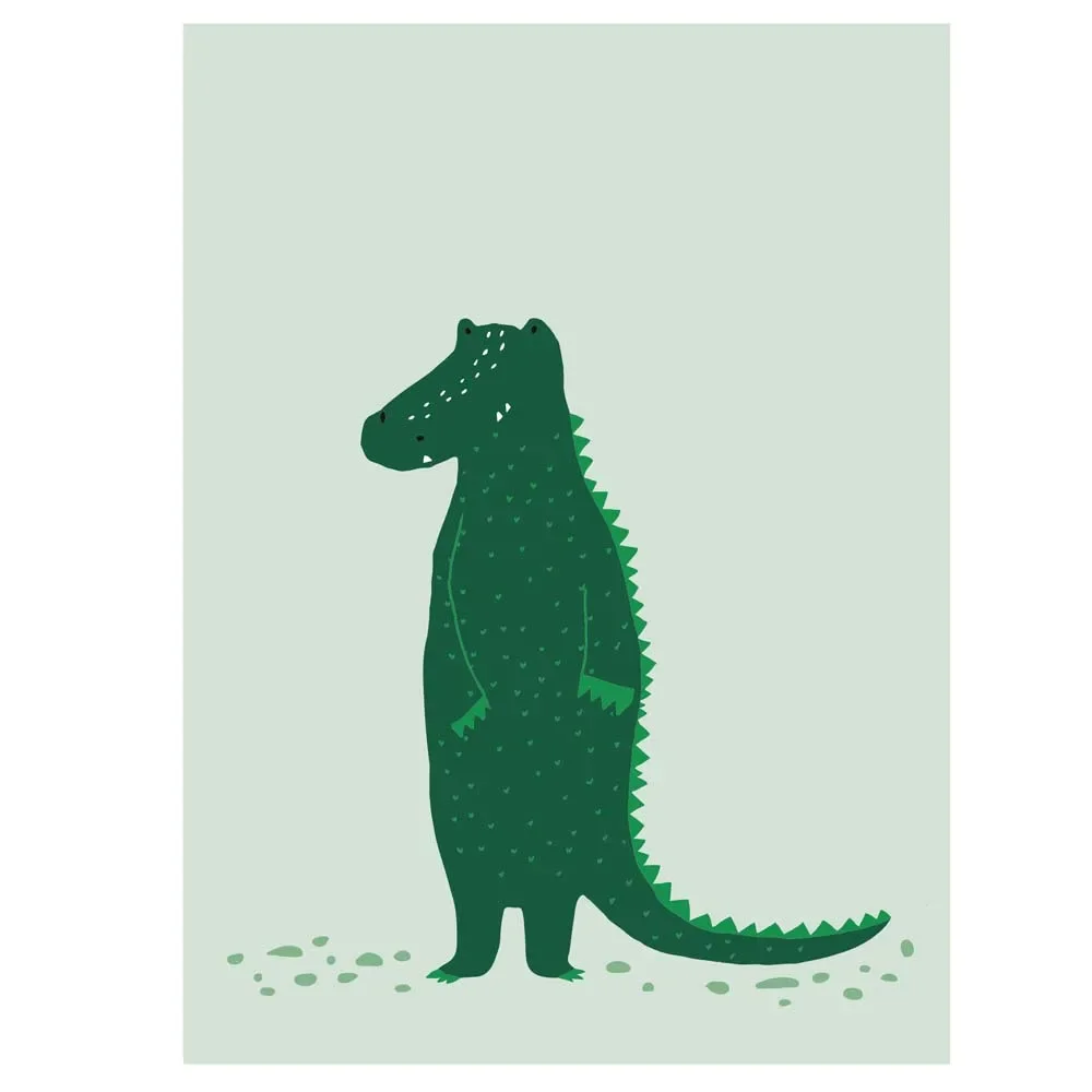 Trixie Kinderposter Krokodil