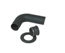 Kaminrohr-Anschluss Set 150 mm Fullform graphit