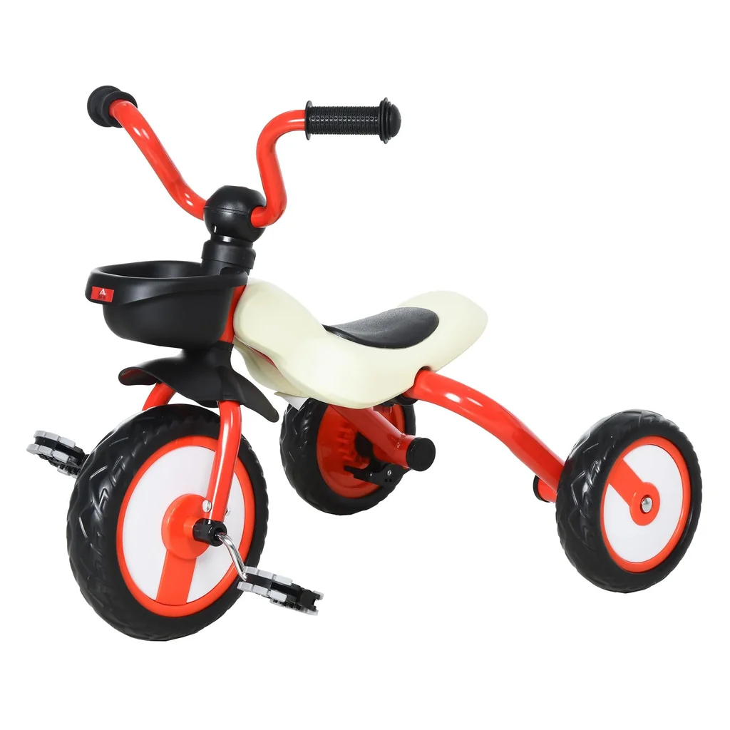 Kinderdreirad mit Korb