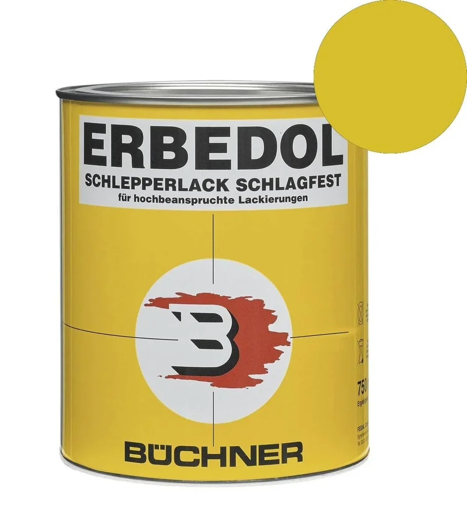 Schlepper- und Landmaschinenlack Schmotzer gelb SL1128