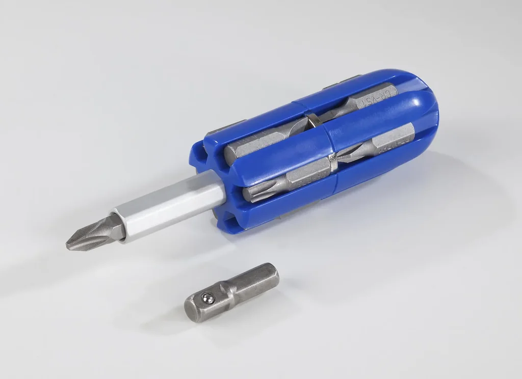 Magnetisches Bitmagazin mit Halter für Hand- und Maschinenbetrieb
