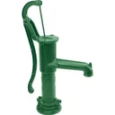 Handpumpe aus Gusseisen - 1500 l/h - Grün
