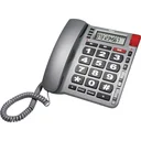 Notruftelefon mit Tasten Grau