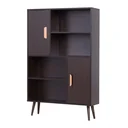 Kommode Sideboard Schubladenkommode Highboard Schrank Anrichte Schuhschrank Küchenregal Küchenschrank mit 2 Türen 5 Fäch