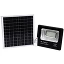 VT-60W Solar-Flutlicht mit Solarpanel - 1650 Lm - 6000K - Schwarz