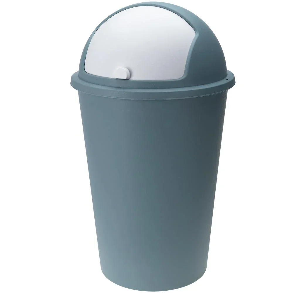Abfallbehälter blau Kunststoff 50L