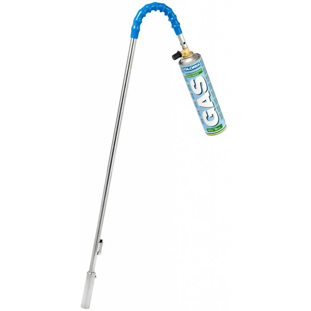 Gloria Thermoflamm Bio Classic Gas-Unkrautbrenner mit Piezo und kostenloser Gasflasche