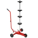 Reifenbaum Mobile Rot Aluminium, Reifen bis 225mm