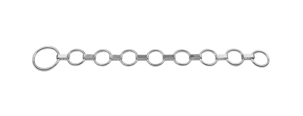 Flachgliederhalsband für Großvieh