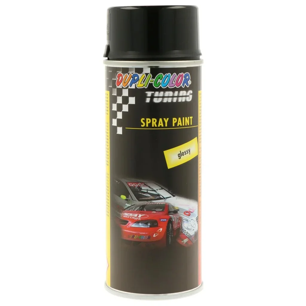 Lack-Sprühdose "SPRAY PAINT", Farbe schwarz glänzend, 400 ml