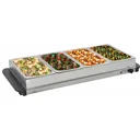 Buffetwärmer 400 W 4x2,5 L aus Edelstahl