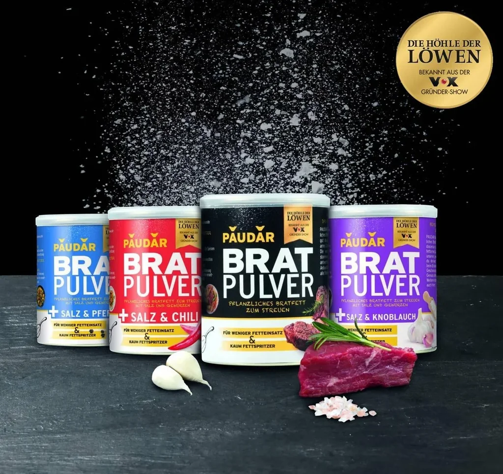 Pflanzliches Bratfett-Pulver, „PAUDAR“, 125 g
