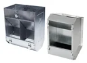 Futterautomat mit 2 Fressplätzen, HxBxT 24 x 19 x 13 cm, ca. 3 l