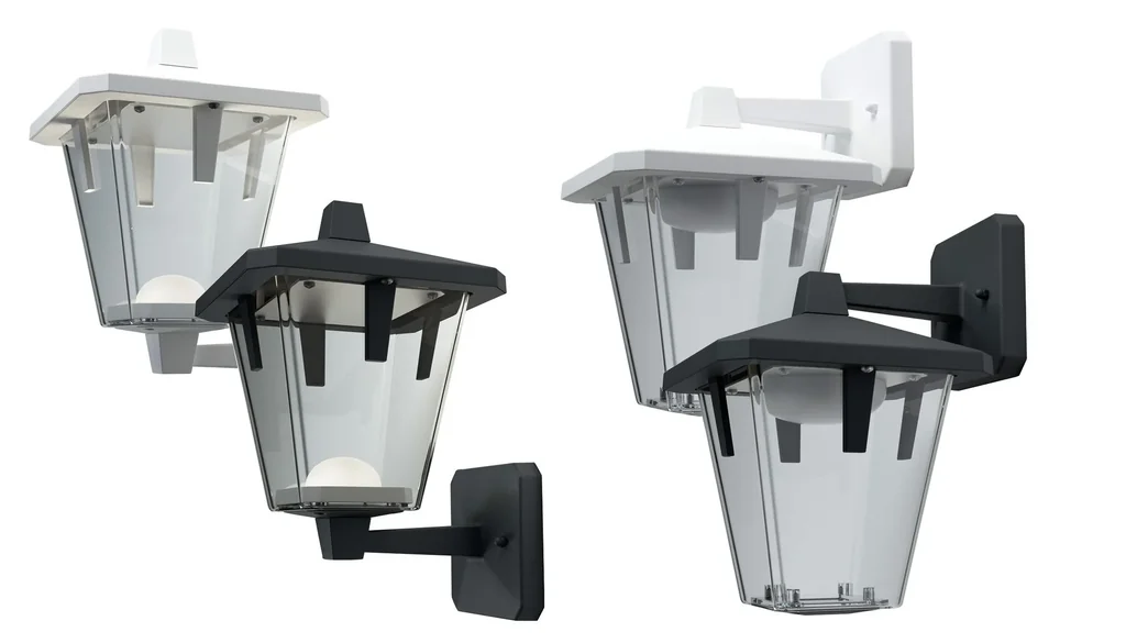ENDURA STYLE Lantern Classic Down, 10 Watt, schwarz
