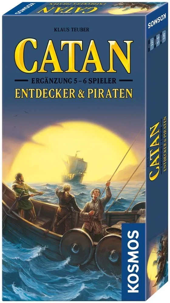 Catan - Das Spiel - Erweiterung - Entdecker & Piraten Ergänzung 5/6 Spieler 2022