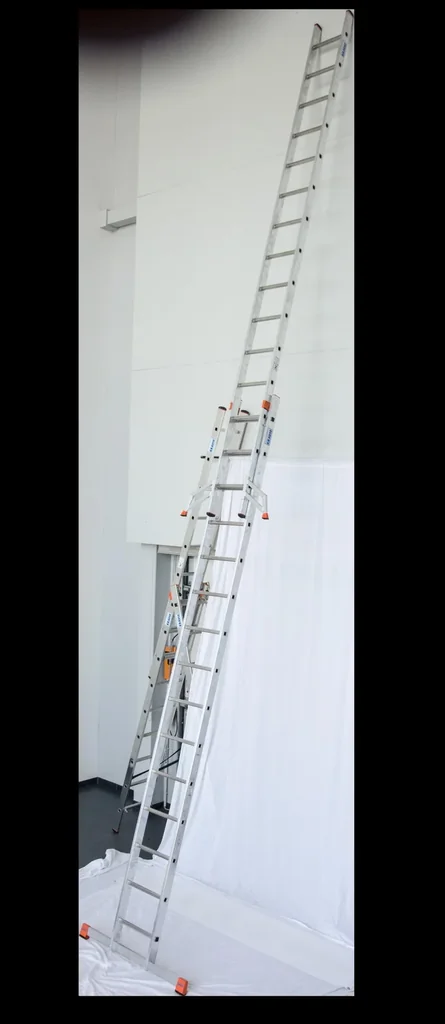 Fabilo Schiebeleiter 2 x 15 Sprossen