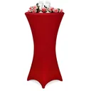 Tischdecke bordeaux Ø80cm