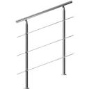 Handlauf Edelstahl 100cm 3 Streben