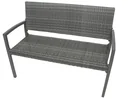 Gartenbank "Sanremo" grau