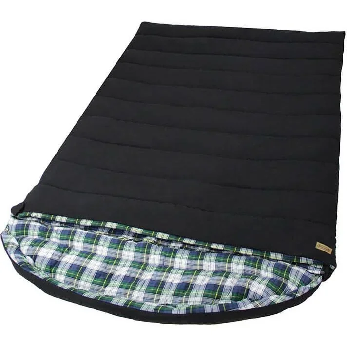 Oventure Tundra Double Schlafsacke schwartz 230 x 160 cm