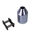 Auslösevorrichtung automatisch, für selbstauslösende Umlenkrolle für Seile mit max. 12 mm Durchmesser