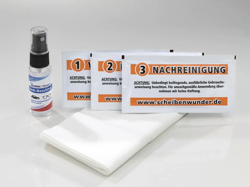Scheibenwunder Set - inklusive Gratis Antibeschlag-Spray