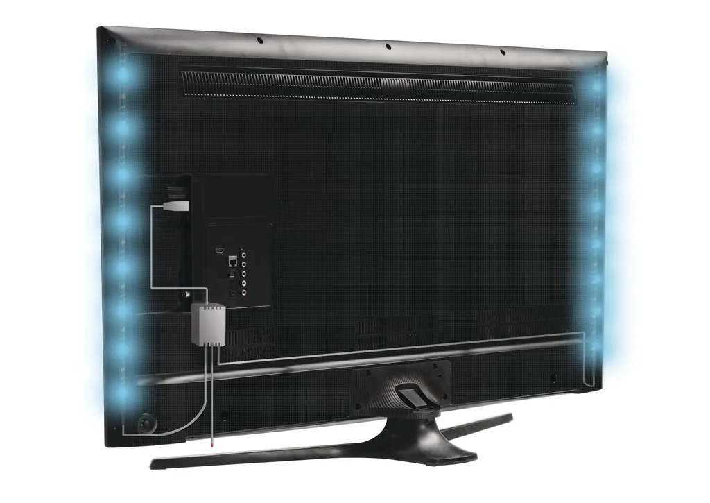 LED Farbwechsel TV Stripe 2 x 0,5 m inkl. Fernbedienung