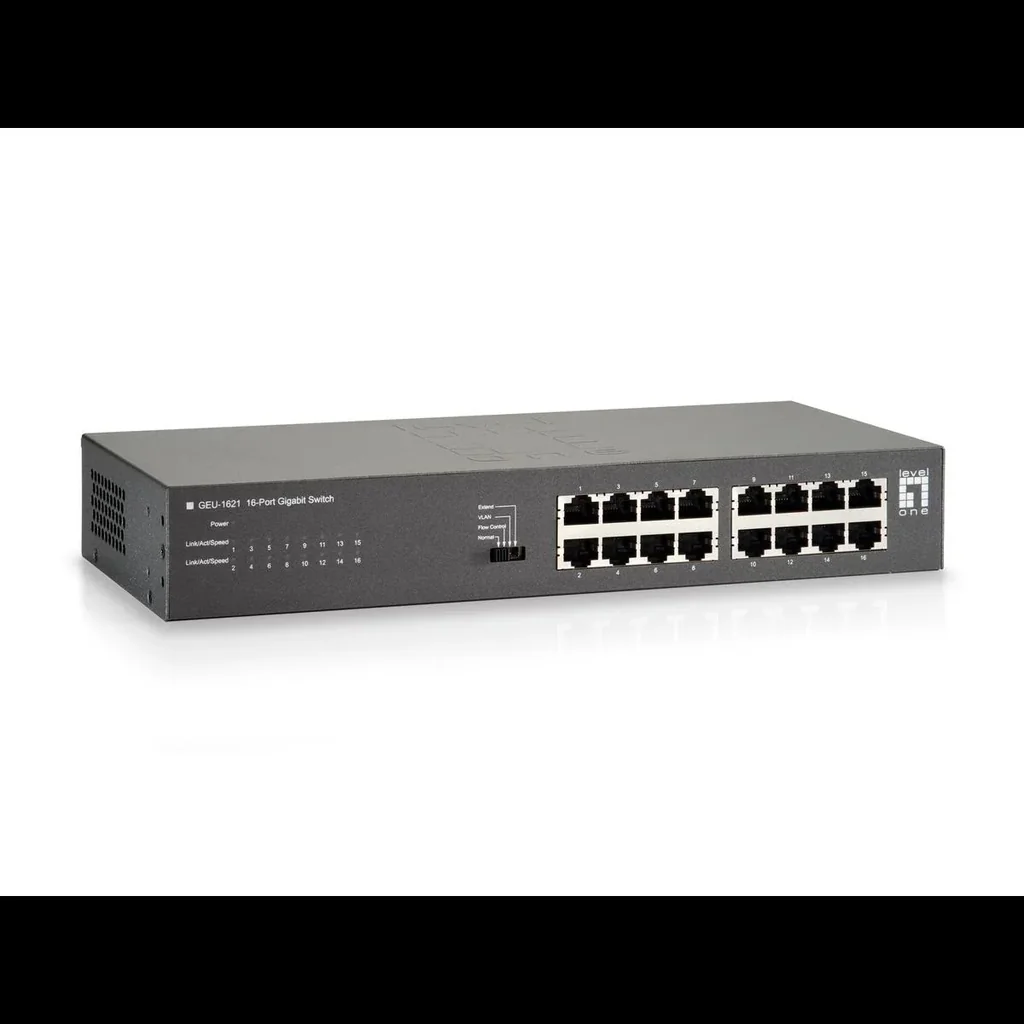 Switch 16x GE GEU-1621