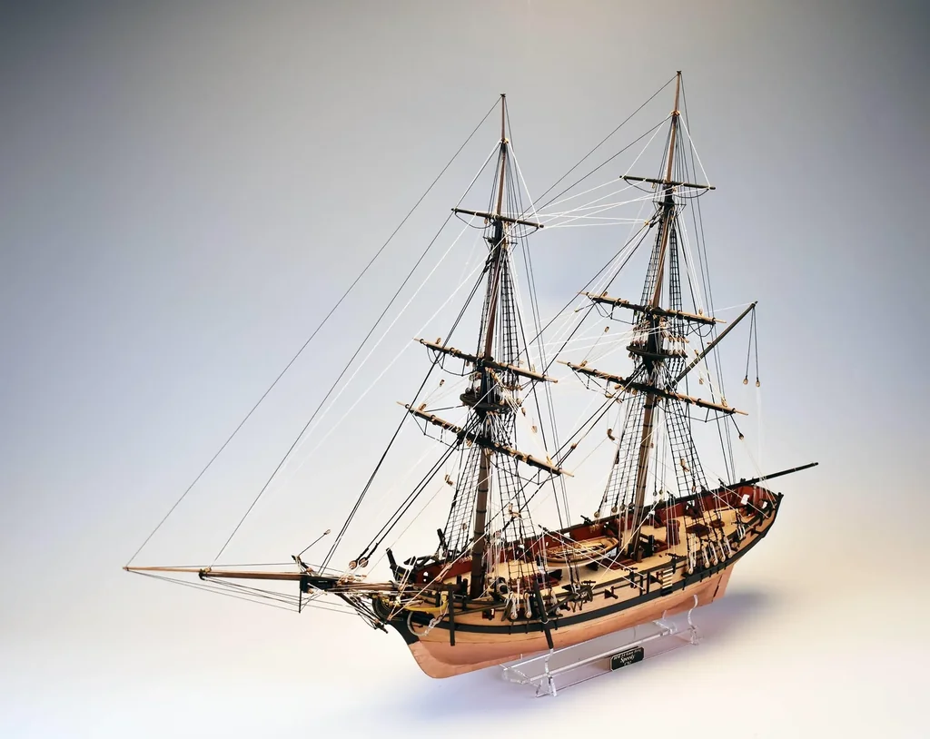 Bausatz HMS Speedy im Maßstab 1:64