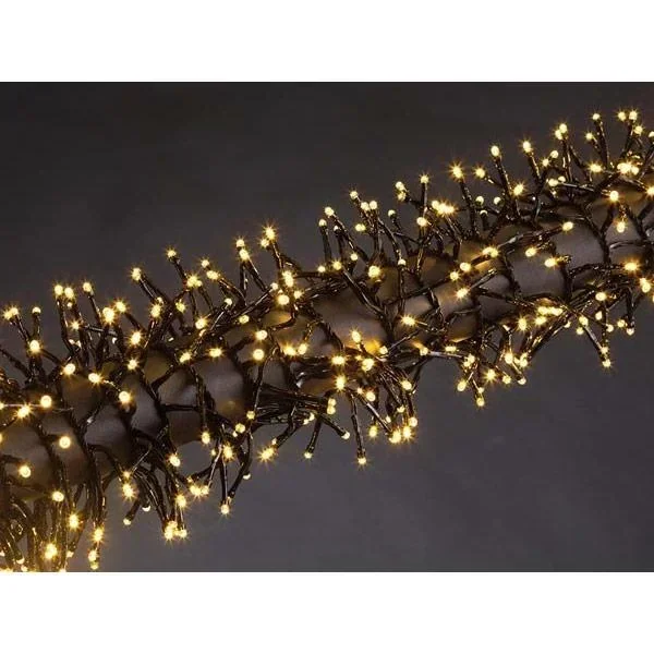 Vellight Weihnachtsbeleuchtung - 12m - 1020 LEDs - Warmweiß - Innen & Außen