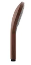 Wasserspar-Duschkopf Watersaving Wood, Ø 12 cm