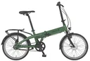 Unisex E-Bike City, 20 Zoll, Rahmengröße 30 cm, 7-Gang Nabenschaltung, grün-matt, URBANICER 22.ESU.10