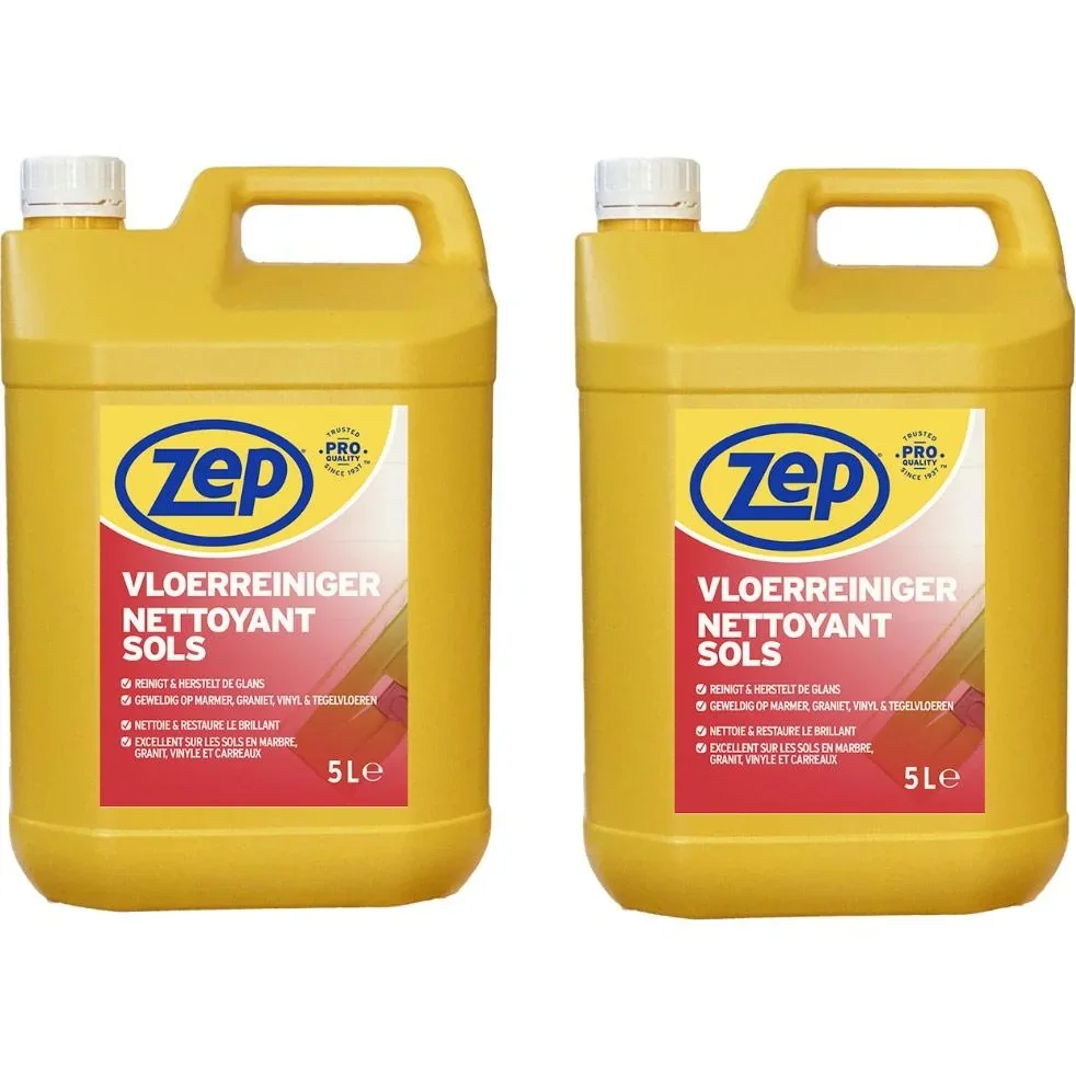 ZEP Bodenreiniger - 5 L x 2 Stück - Vorteilspackung - 2 Stück