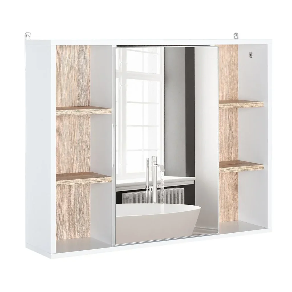 Badezimmer-Spiegelschrank, weiß