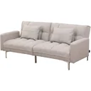 Schlafcouch mit Kissen
