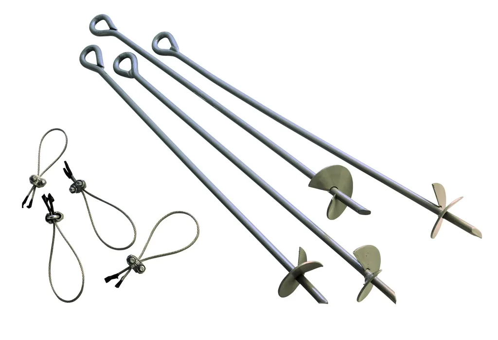 Sturmanker 76cm Länge, 4 Stk.