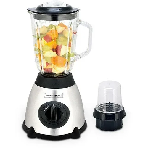 Luxus-Mixer aus Edelstahl mit Glaskanne von 1,6Liter - 500W /800W