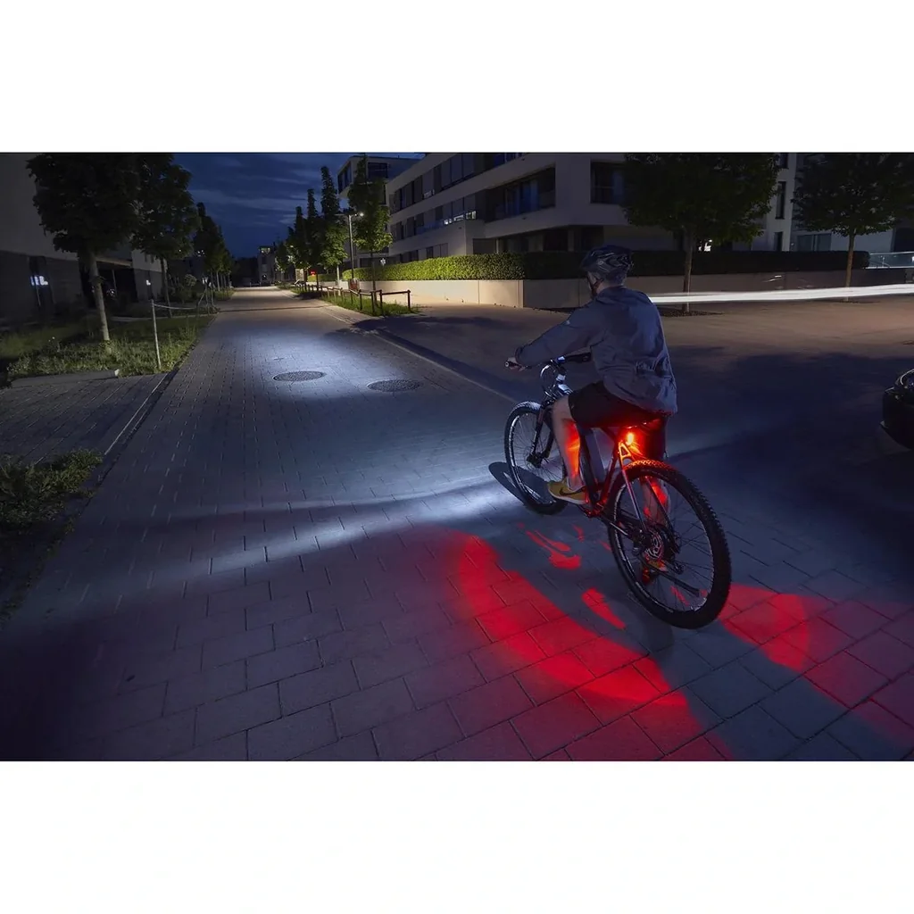 Batterie Fahrrad Licht Twin 360 Grad Beleuchtung Vorderlicht und Rücklicht