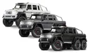 Mercedes-Benz G63 AMG 6x6 RTR ohne Akku/Lader inkl. Licht 1/10 6WD Scale-Crawler Brushed schwarz