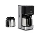 Kaffeemaschine "Coffee Taste & Style Duo Thermo", inklusive 2 Thermokannen, Edelstahl, 10 Tassen, 800 Watt