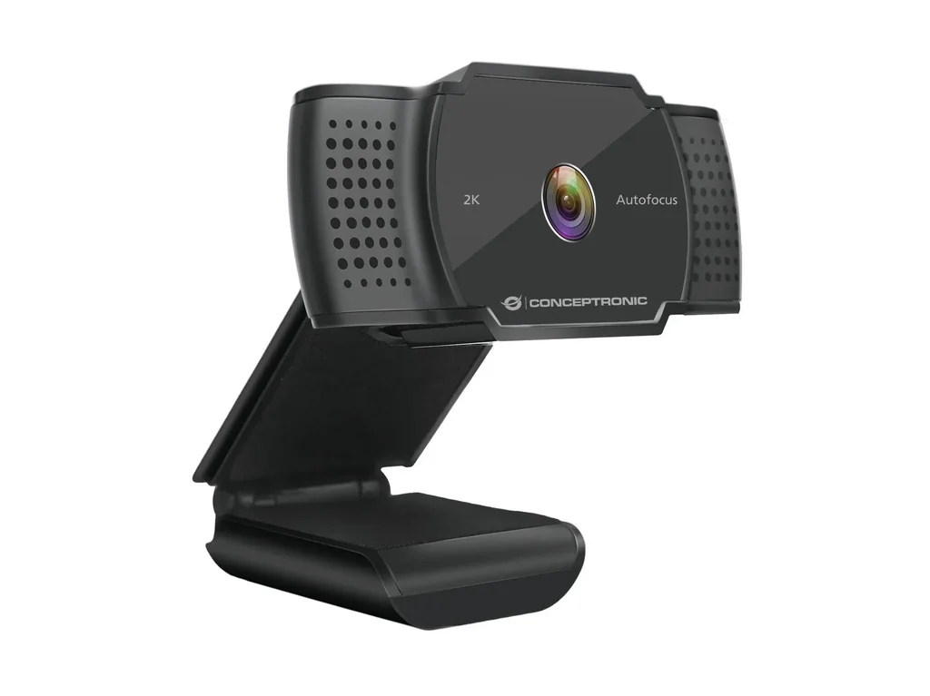 Webcam AMDIS 2k Super HD AF-Webcam+Microphon.sw