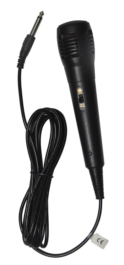 Portabler Lautsprecher mit LED Licht, Karaoke-Mikrofon und Bluetooth