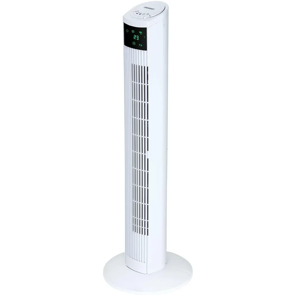 Turmventilator weiß 96cm INKLUSIVE