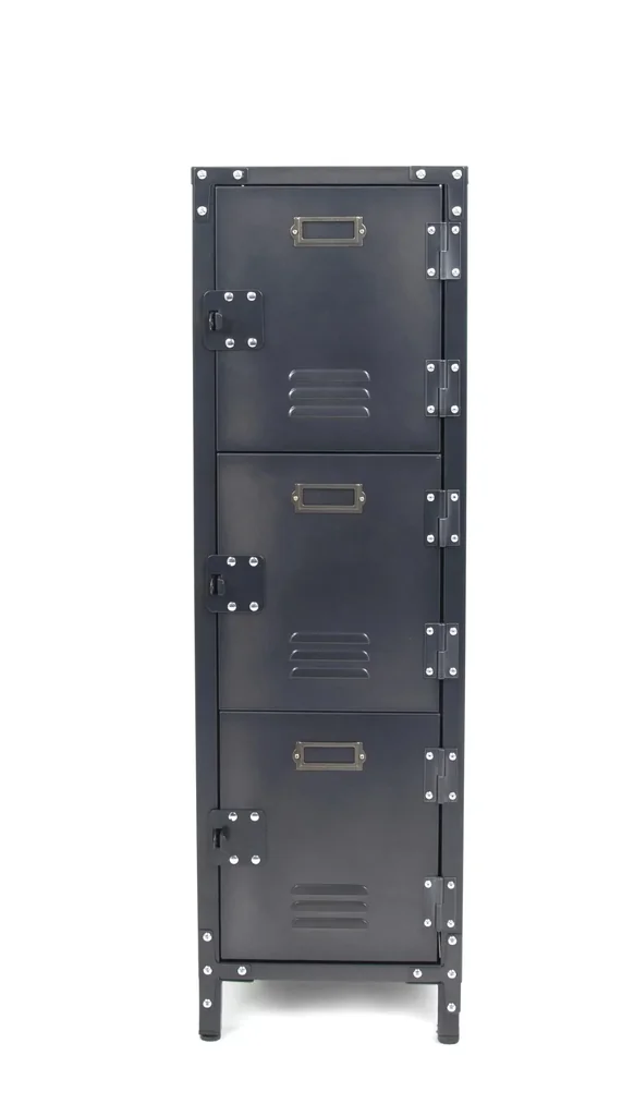 Metallschrank Vintage, 3 Türen