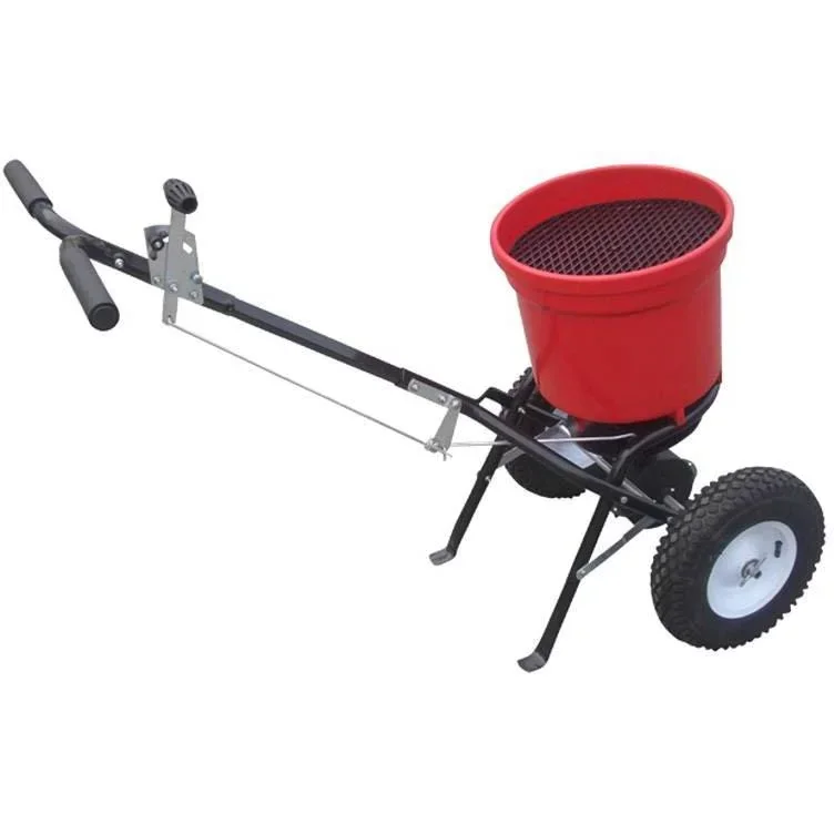 Turfmaster robuster Streuer für Düngemittel - Saatgut und Salz