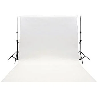 Studio-Hintergrund-Set CL-BACKDROP10 374 cm inklusive schwarzem und weißem Tuch