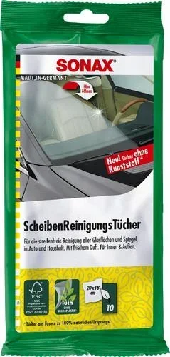 Kunststoff-Pflegetücher glänzend 10 Stück