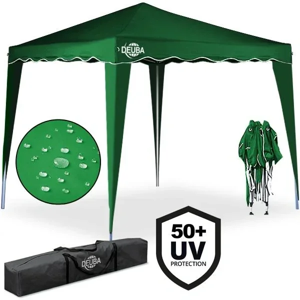 Faltpavillon. Partyzelt Capri - Popup grün 3x3m